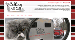 Desktop Screenshot of callingallcatsnc.com